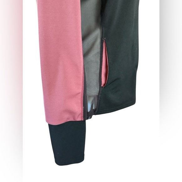 0 to 5 Athletic Jacket, Maroon and Black with Mesh, Size XL - Picture 5 of 7